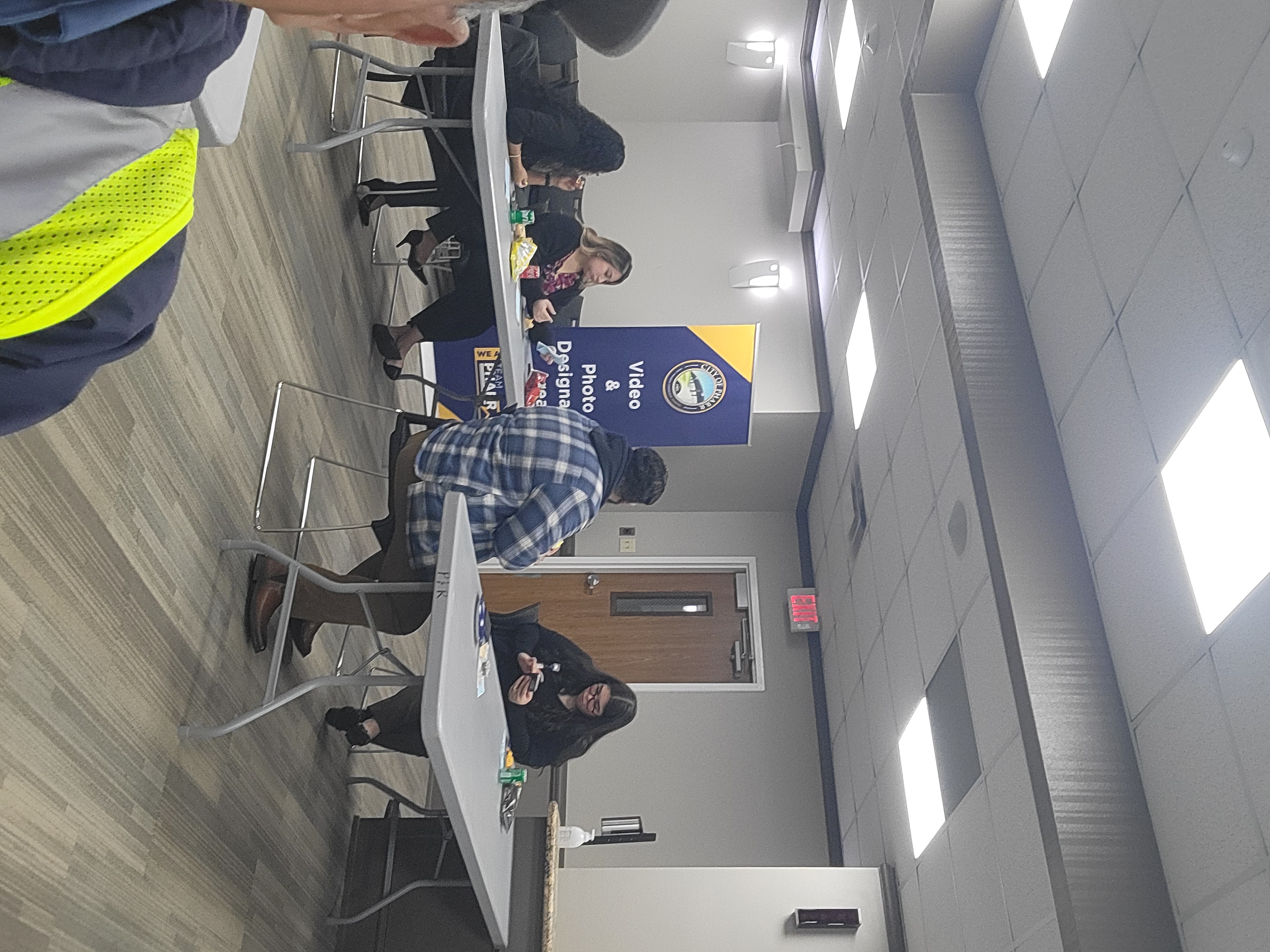 Attending safety training/completing online safety training