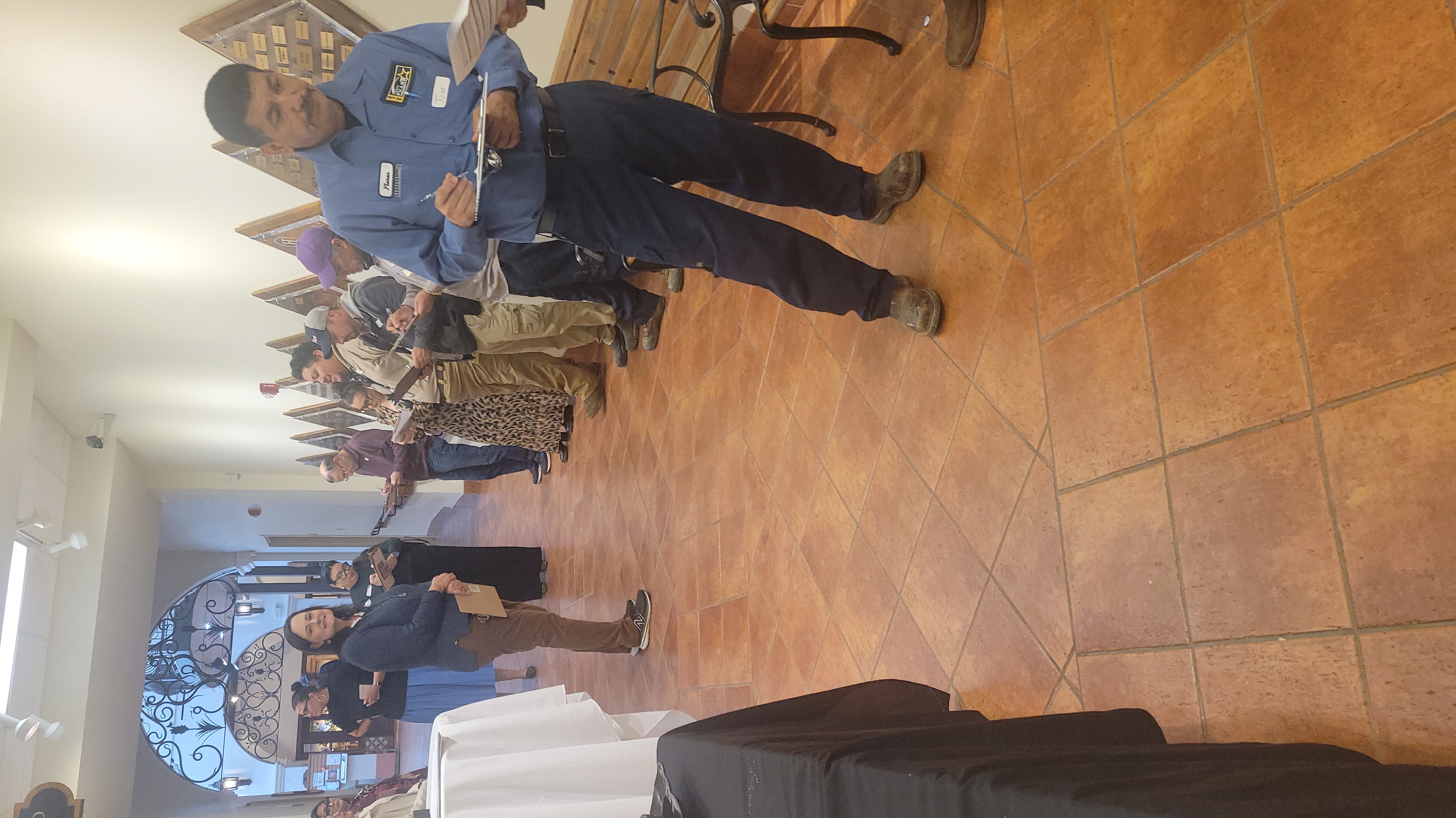 Attending safety training/completing online safety training