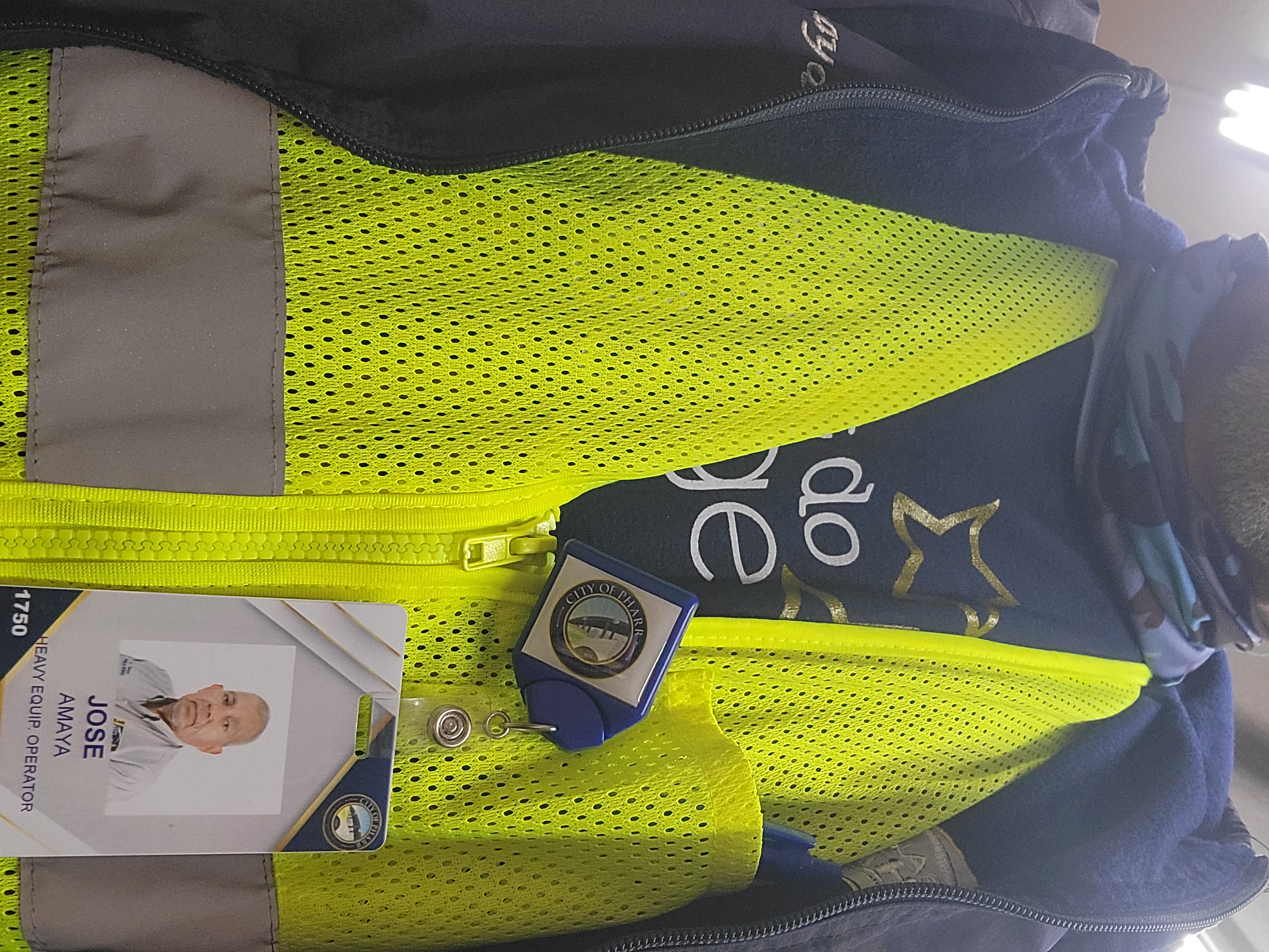 Using department-specific personal protective equipment