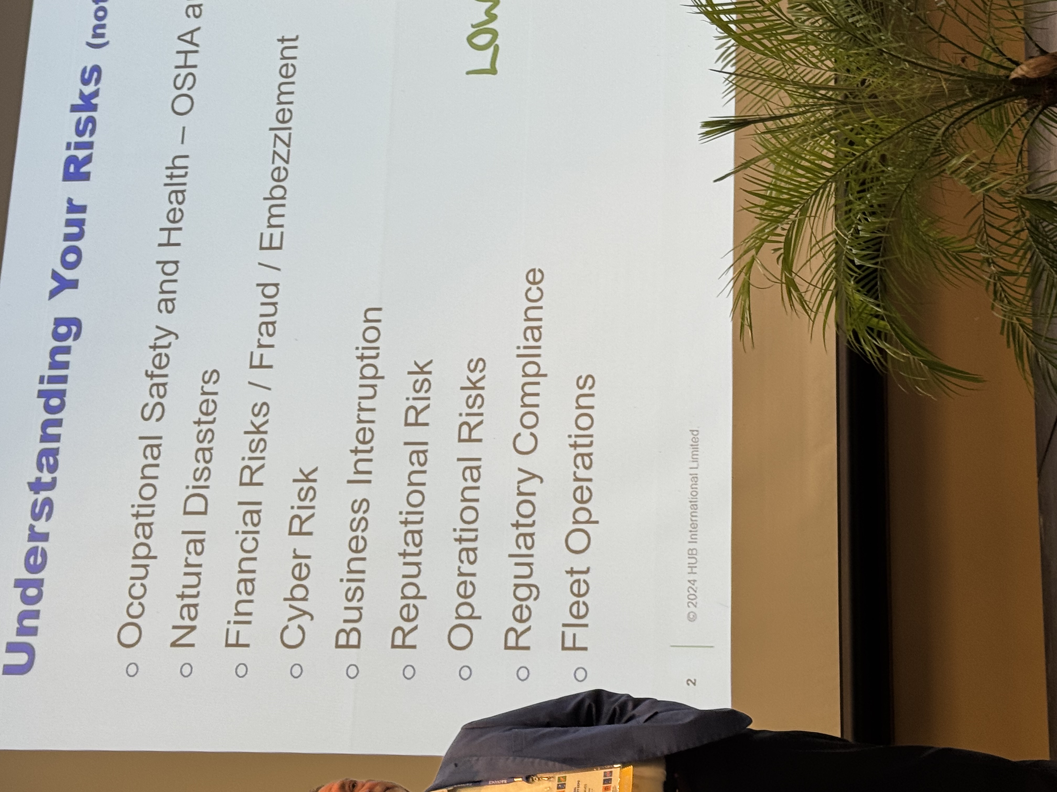 Attending safety training (In Person)