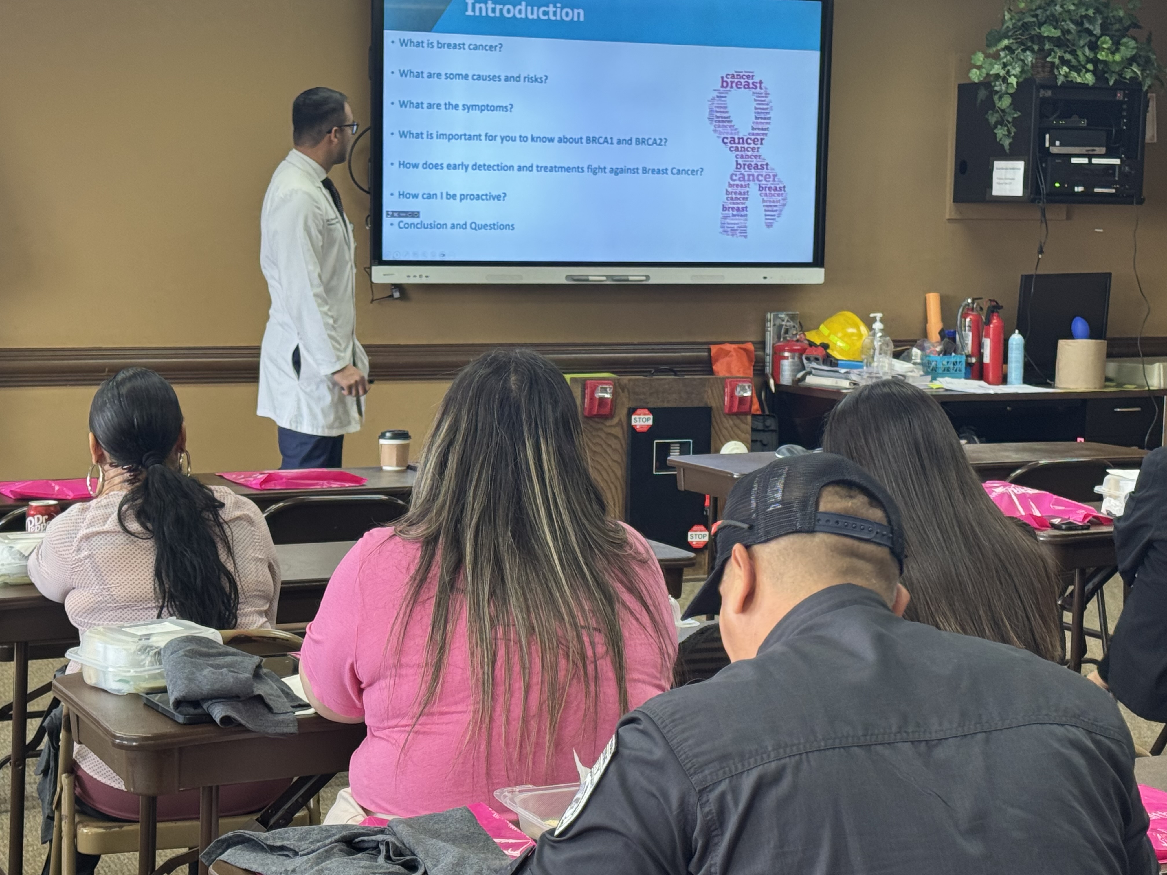 Attending Monthly Lunch and Learns