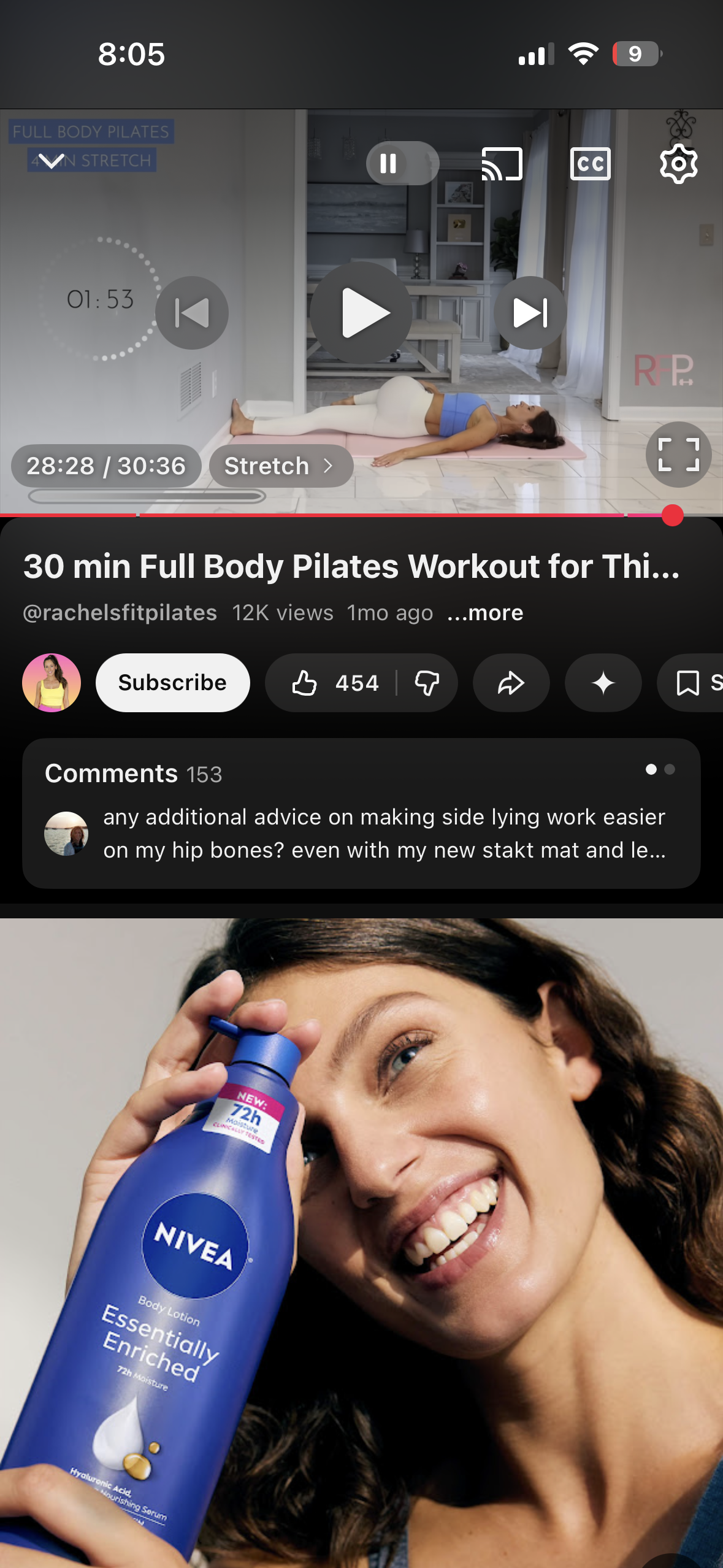 Daily stretching exercises