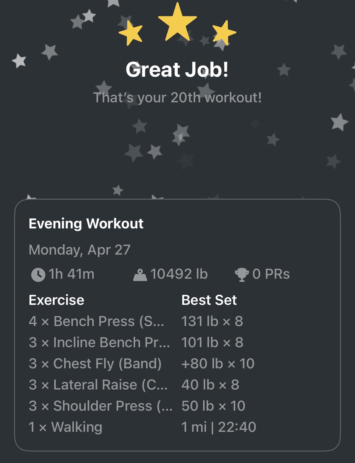Daily Works Outs
