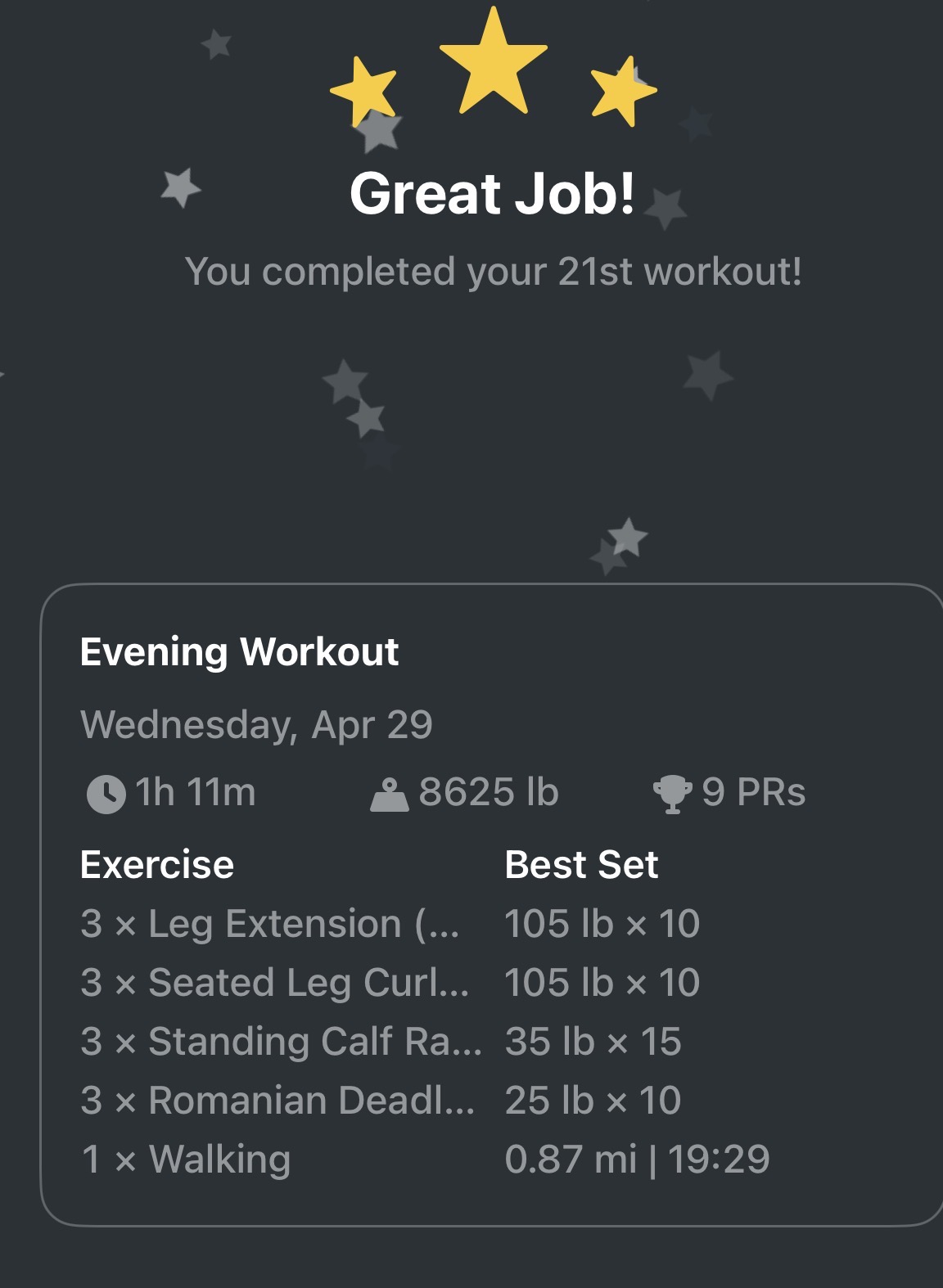 Daily Works Outs