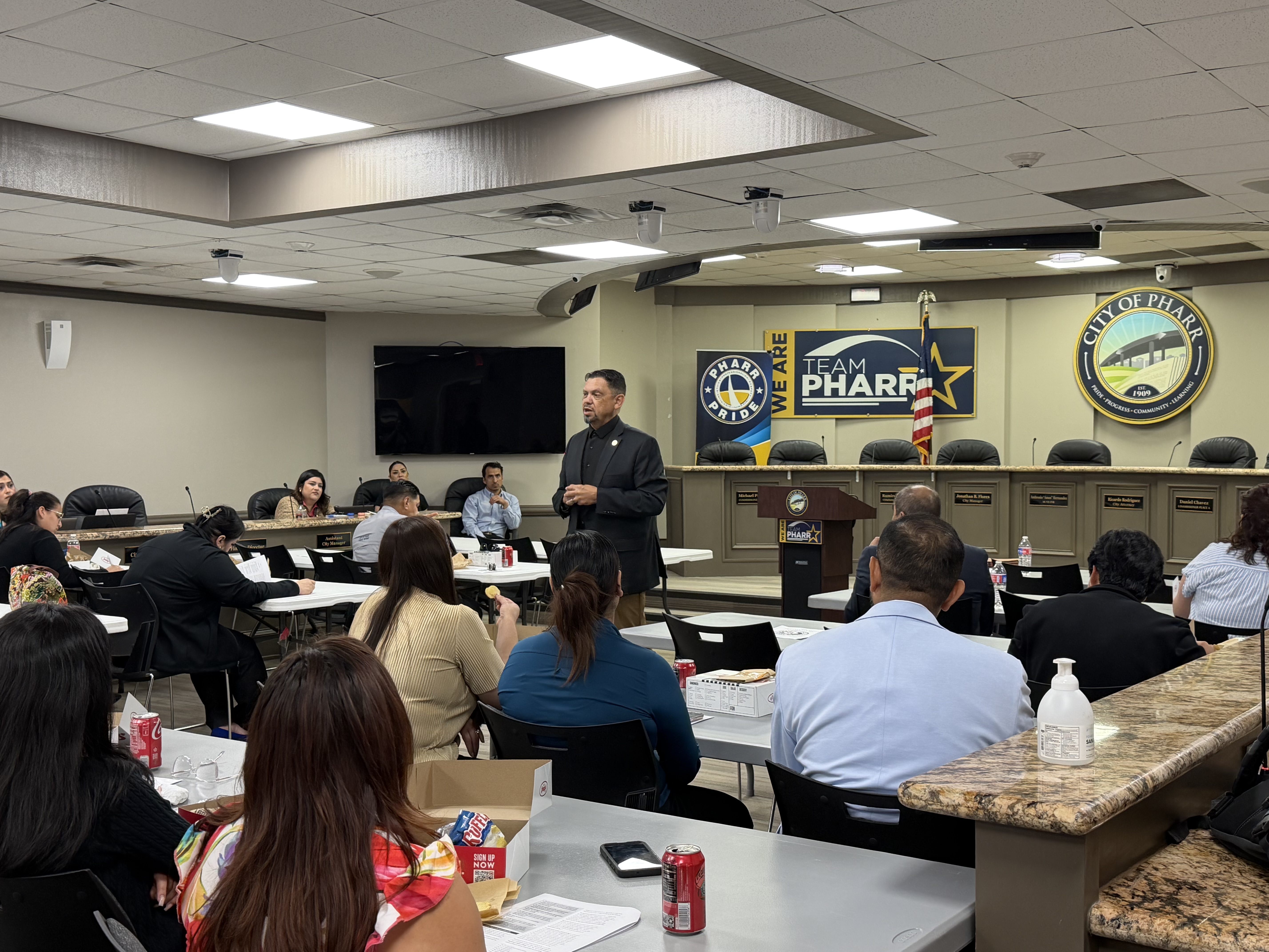 Attending Monthly Lunch and Learns
