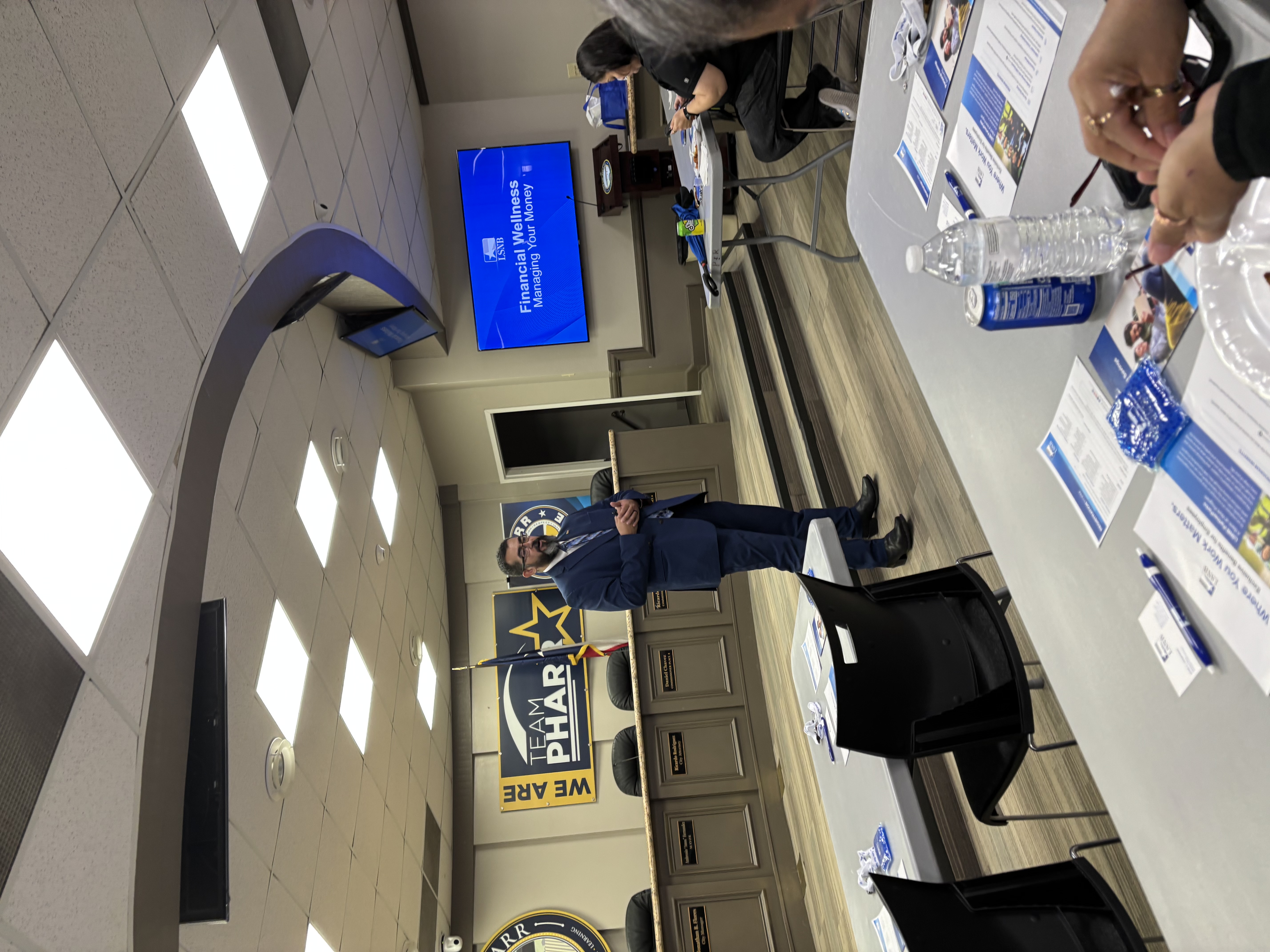 Attending Monthly Lunch and Learns