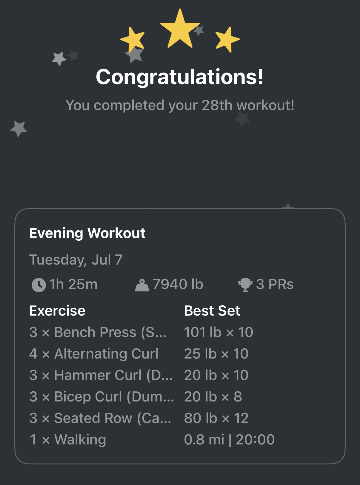 Daily Works Outs