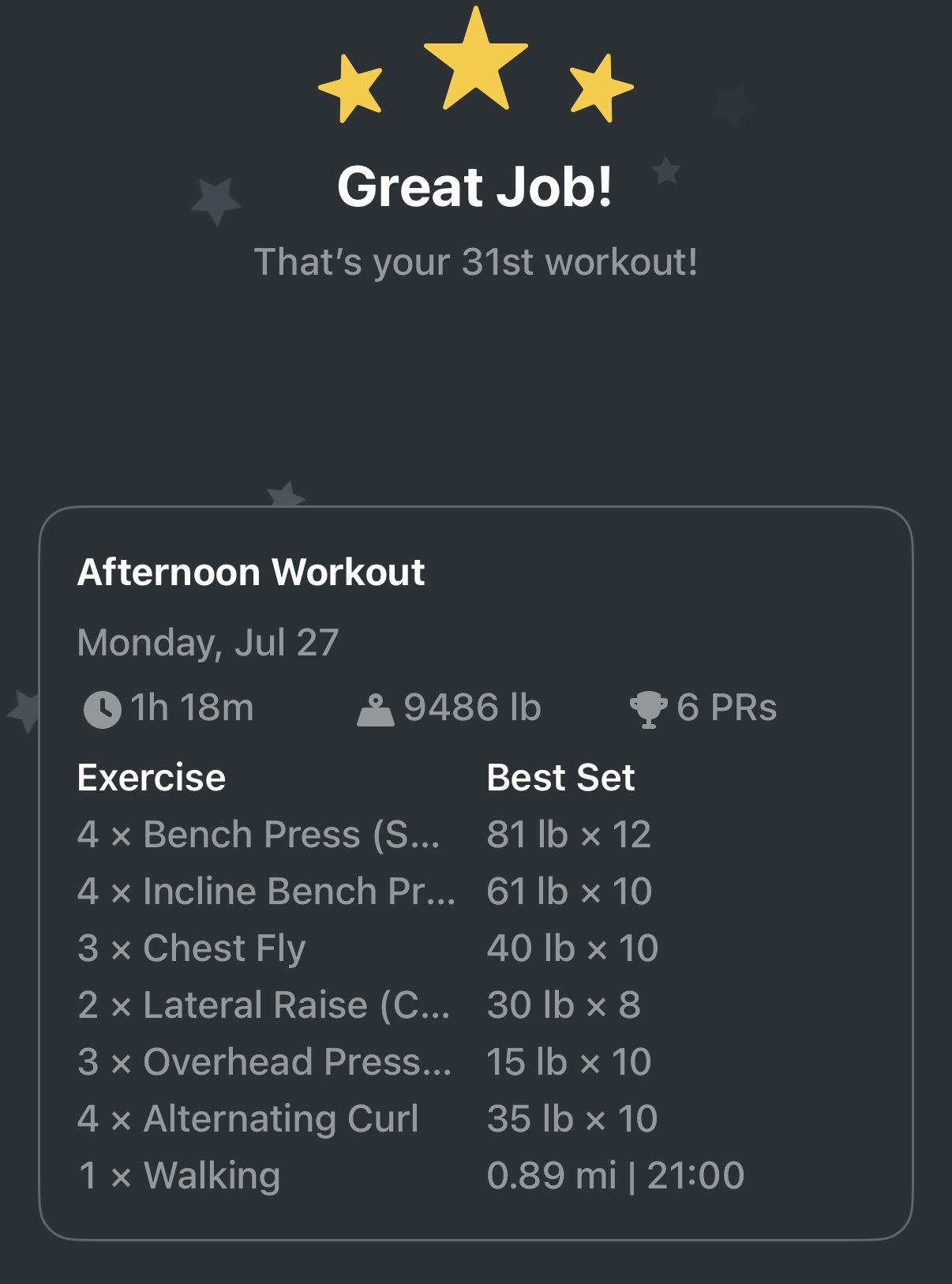 Daily Works Outs