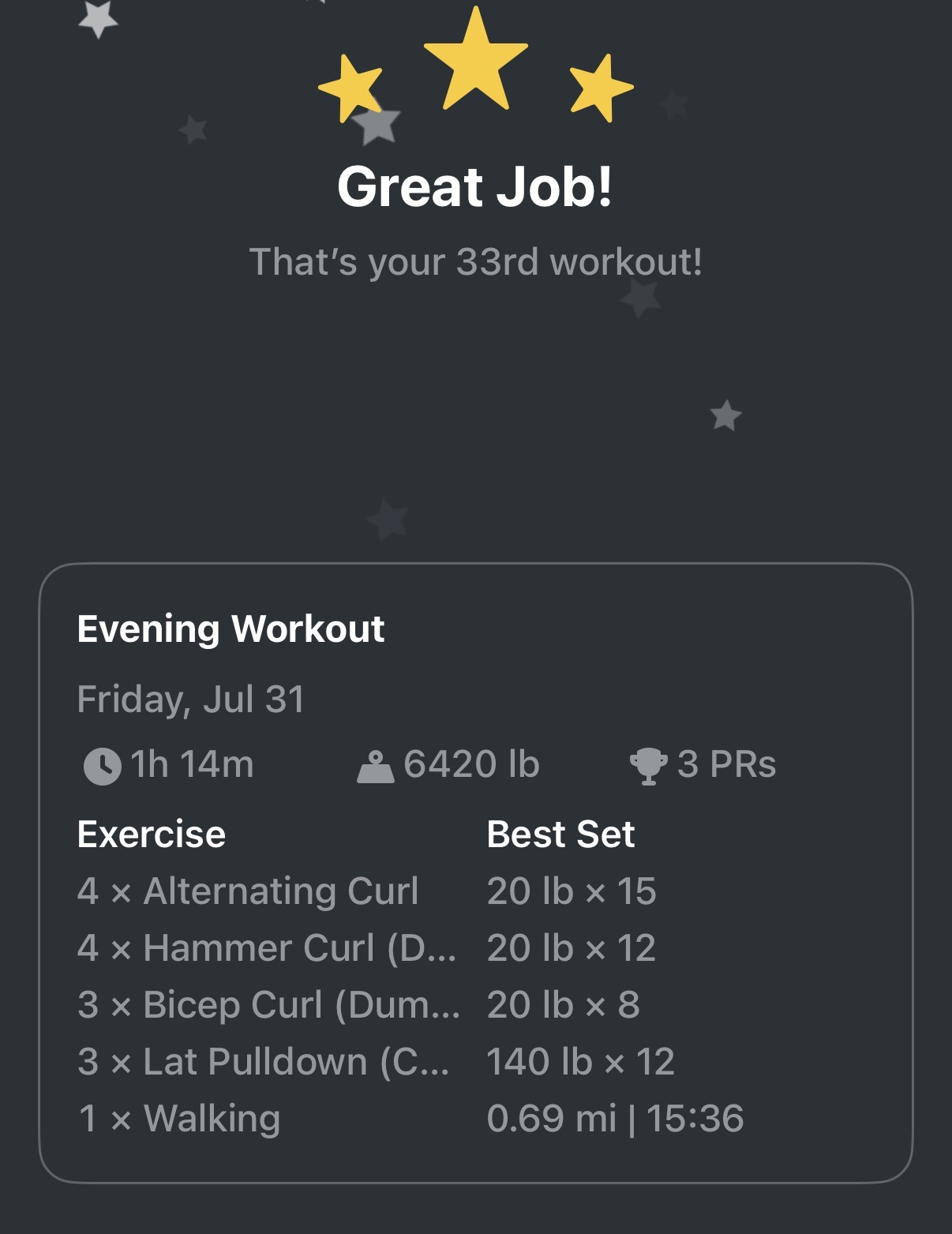 Daily Works Outs